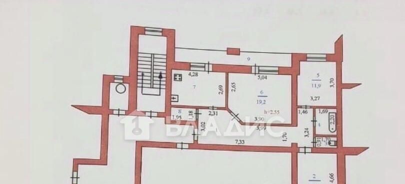 квартира г Пенза р-н Первомайский ул Калинина 91 фото 2