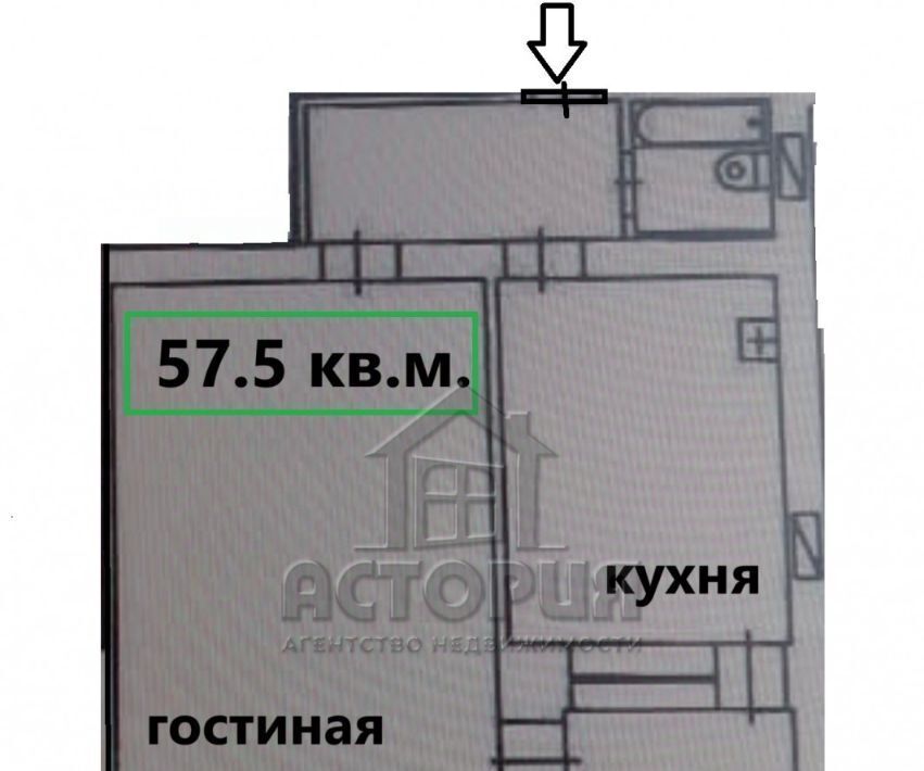 квартира г Красноярск р-н Советский Взлётка ул Батурина 9 фото 2