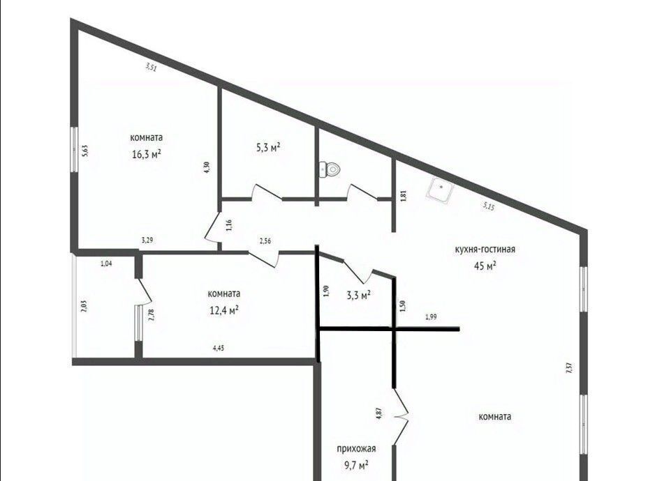 квартира г Екатеринбург Академический Чкаловская ул Кольцевая 30 фото 2