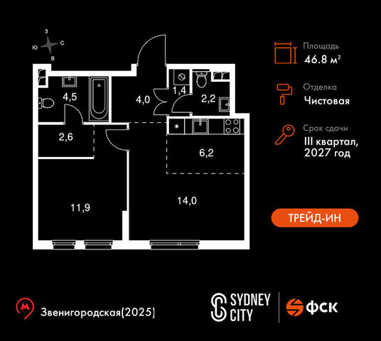 метро Хорошёво СЗАО ЖК «Сидней Сити» к 6/2 фото