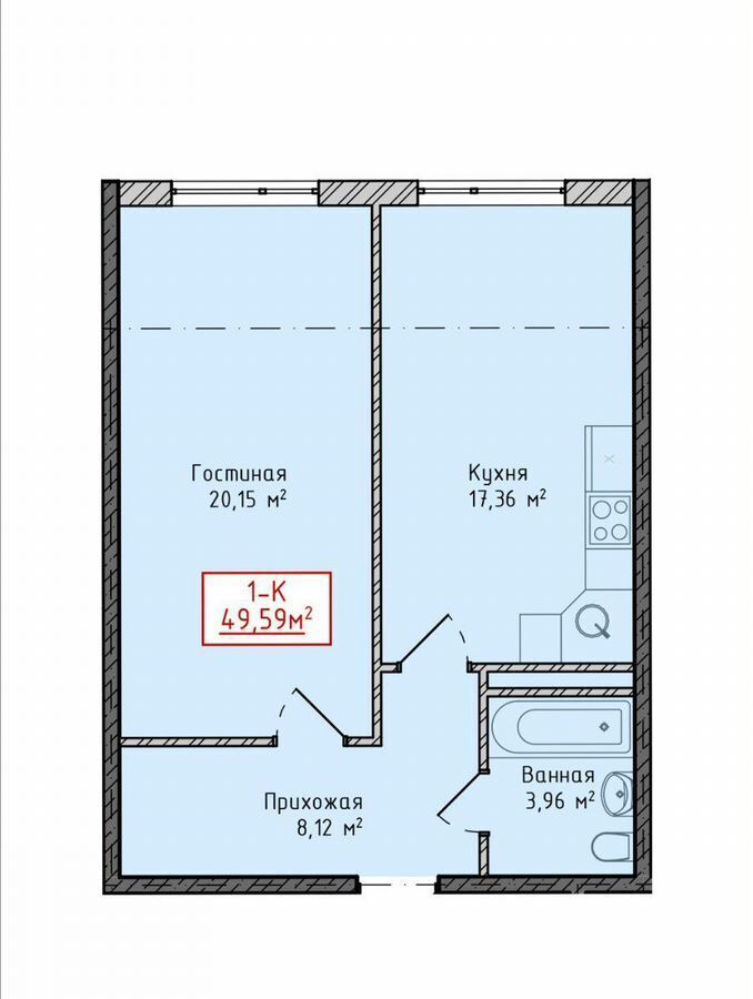 квартира г Махачкала р-н Кировский ул Каммаева фото 22