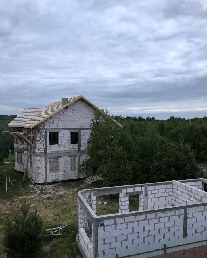 дом г Ступино 58 км, ДНП Отрада, Михнево, Новокаширское шоссе фото 4