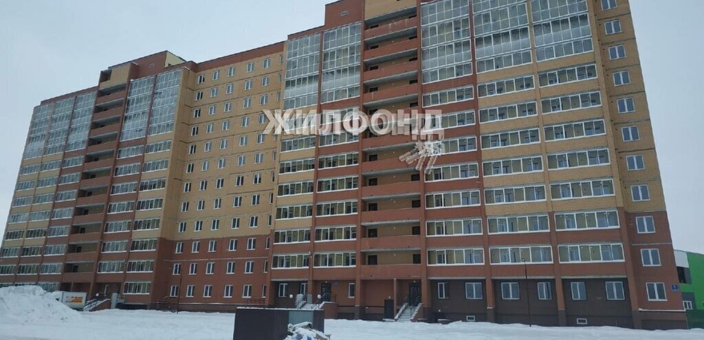 квартира г Новосибирск метро Площадь Гарина-Михайловского р-н Ленинский ул Юности 3 фото 21