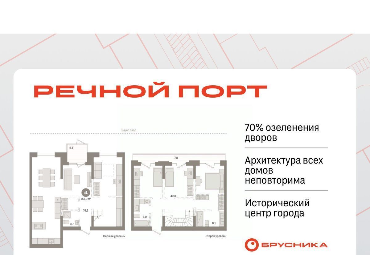 квартира г Тюмень р-н Центральный ул Причальная 7 фото 1