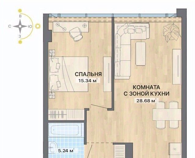 квартира г Екатеринбург Динамо ул Маршала Жукова 16 фото 1