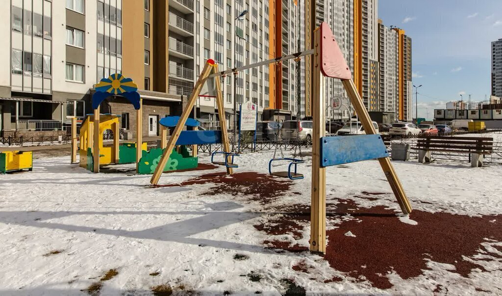квартира г Санкт-Петербург метро Девяткино дор Муринская 16к/1 Ленинградская область фото 29