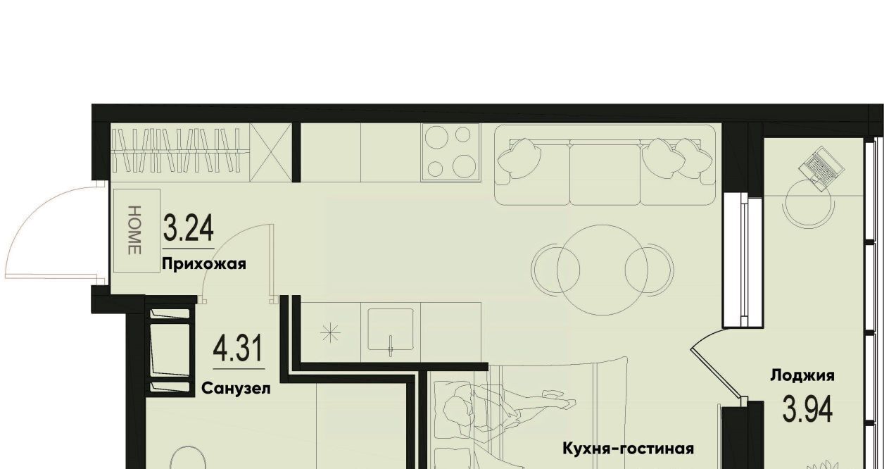квартира р-н Всеволожский г Мурино Девяткино фото 1