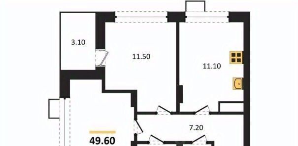 квартира г Воронеж р-н Железнодорожный ЖК «РИТМ» Ключи мкр фото 8