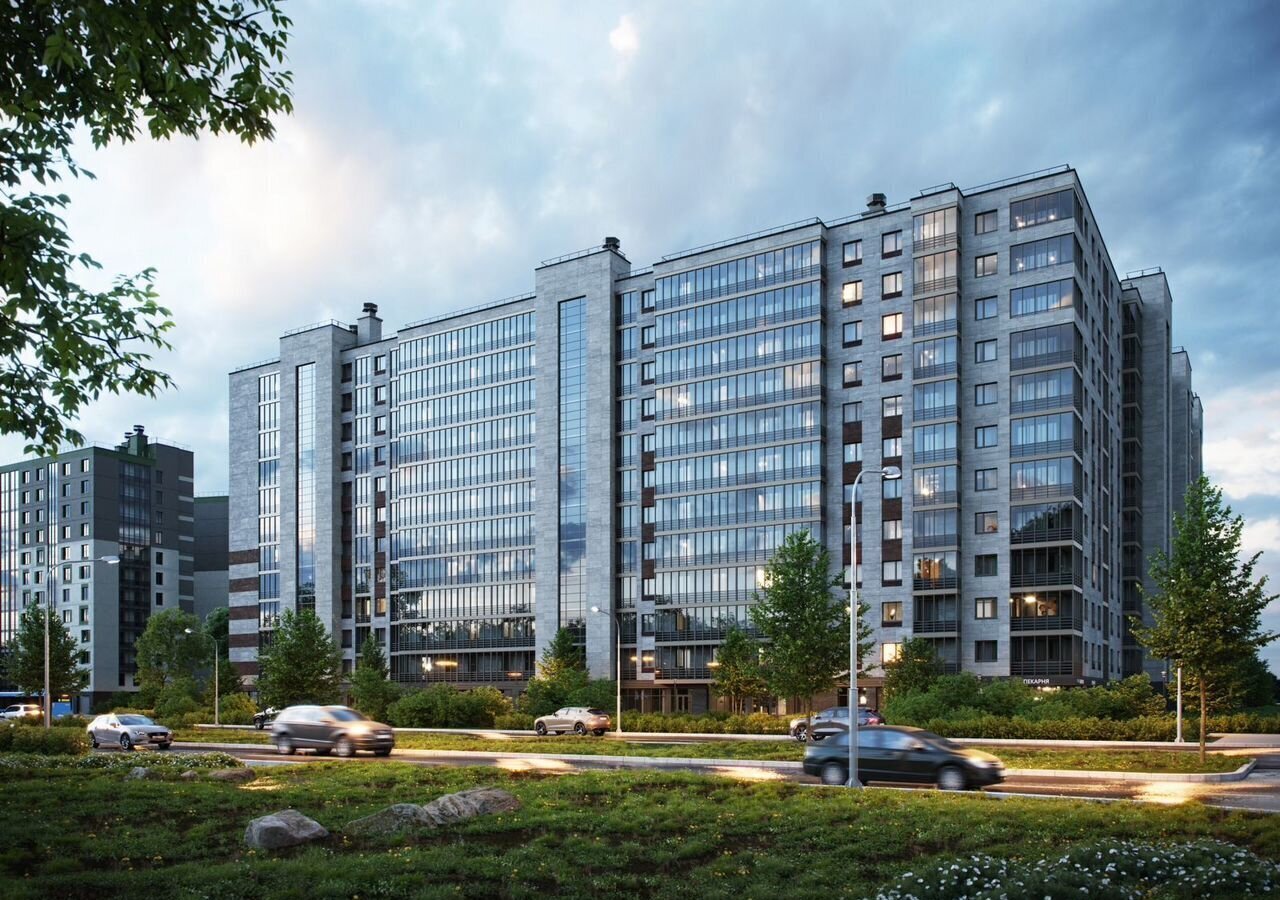 квартира г Санкт-Петербург п Шушары ул Школьная метро Купчино ЖК «Аквилон All In 3.0» фото 15