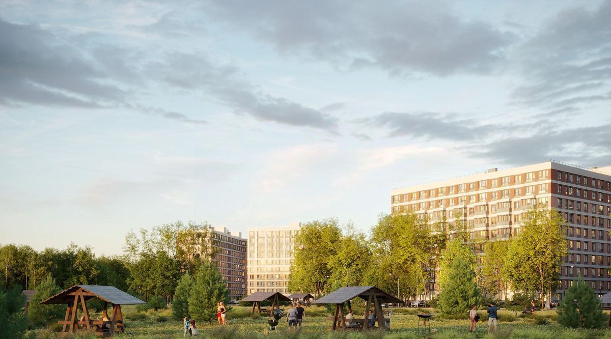 квартира г Санкт-Петербург п Шушары метро Купчино UР-квартал «Новый Московский» фото 16