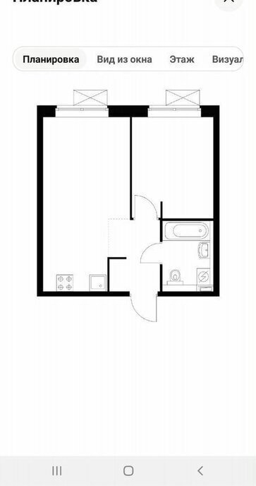 квартира г Москва метро Коломенская проезд Нагатинский 1-й 2/2к 1 фото 2