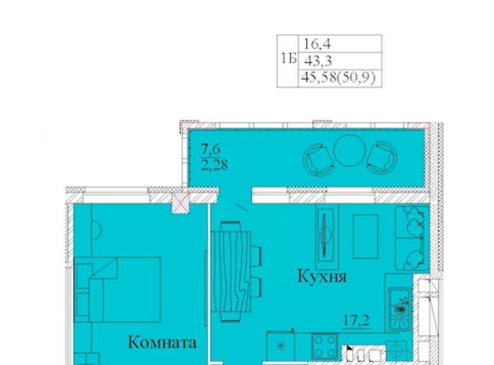 квартира г Иваново р-н Фрунзенский ул 2-я Первомайская 46 фото 1