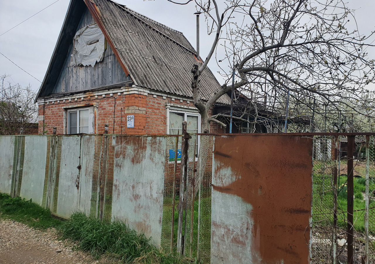 дом г Краснодар п Лазурный снт Любитель ул Мирная 230 р-н Прикубанский фото 1