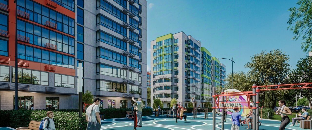 квартира г Краснодар р-н Прикубанский ул им. генерала Корнилова 1к/3 фото 10
