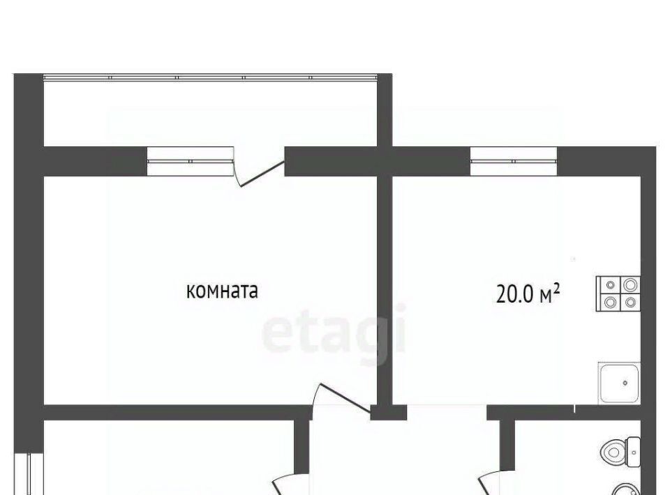 квартира г Батайск ул Котова 12к/1 фото 2