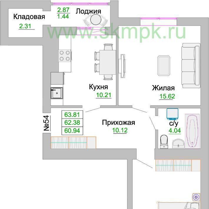 квартира р-н Зеленоградский г Зеленоградск фото 1