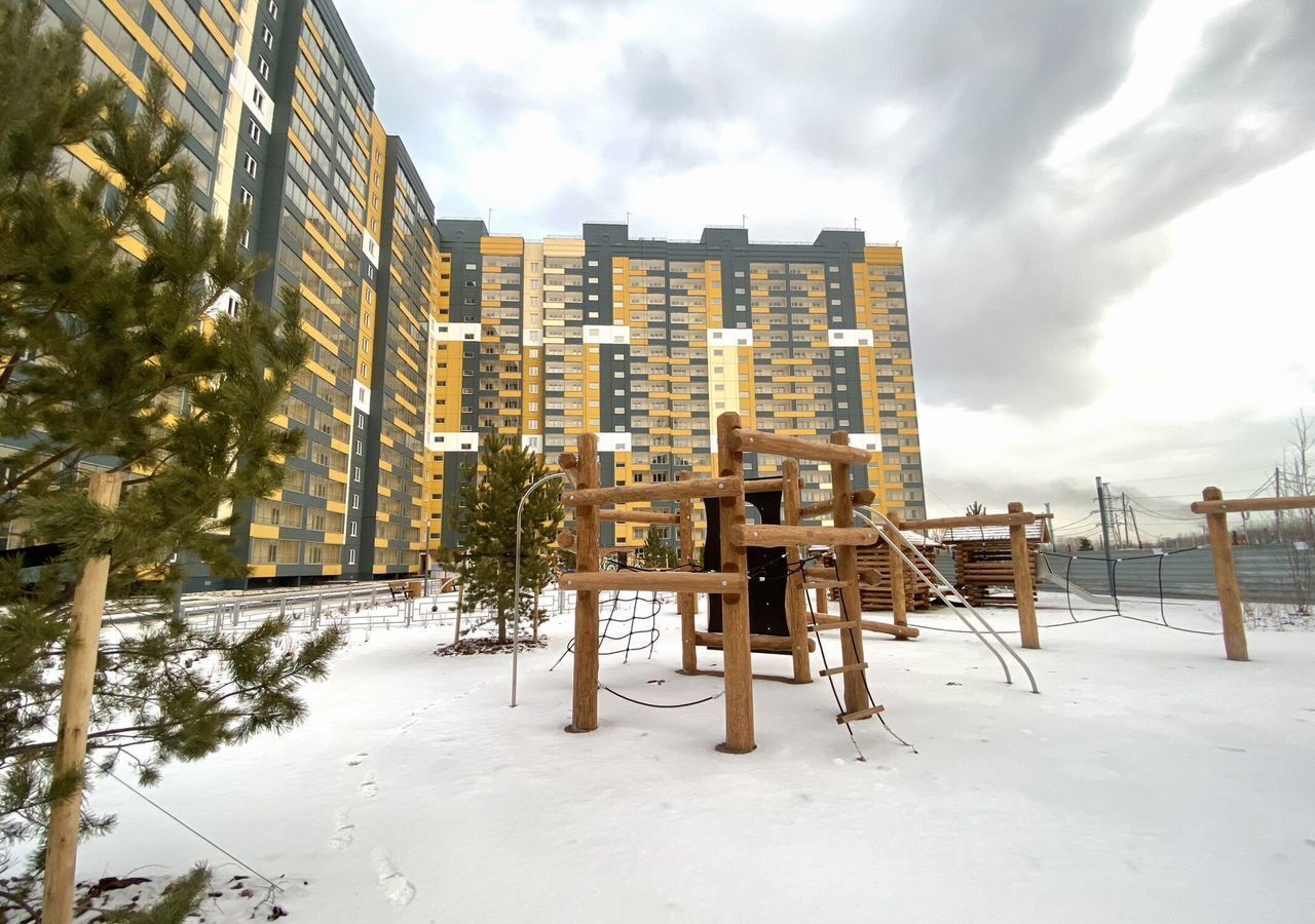 квартира г Новосибирск метро Площадь Гарина-Михайловского р-н Ленинский ул Междуреченская 7/1 Квартал у реки «Аквамарин» фото 19