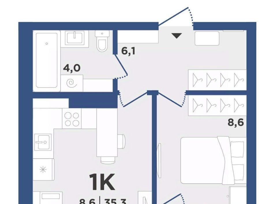 квартира г Новосибирск Заельцовская Пашино фото 1