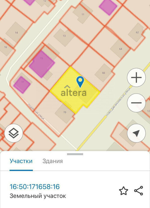 земля г Казань ул Ново-Давликеевская 68 Проспект Победы фото 1