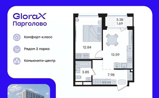 п Парголово Глоракс Парголово жилой комплекс фото
