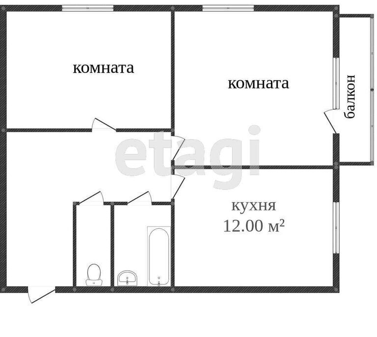 квартира г Ярославль р-н Ленинский ул Кудрявцева 29/33 фото 13