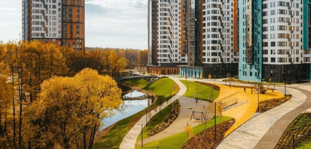 квартира г Москва метро Коммунарка ТиНАО б-р Скандинавский 8 Потапово фото 6