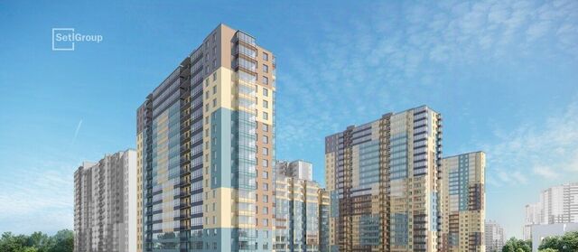 ЖК «Чистое небо» метро Комендантский Проспект округ Коломяги фото