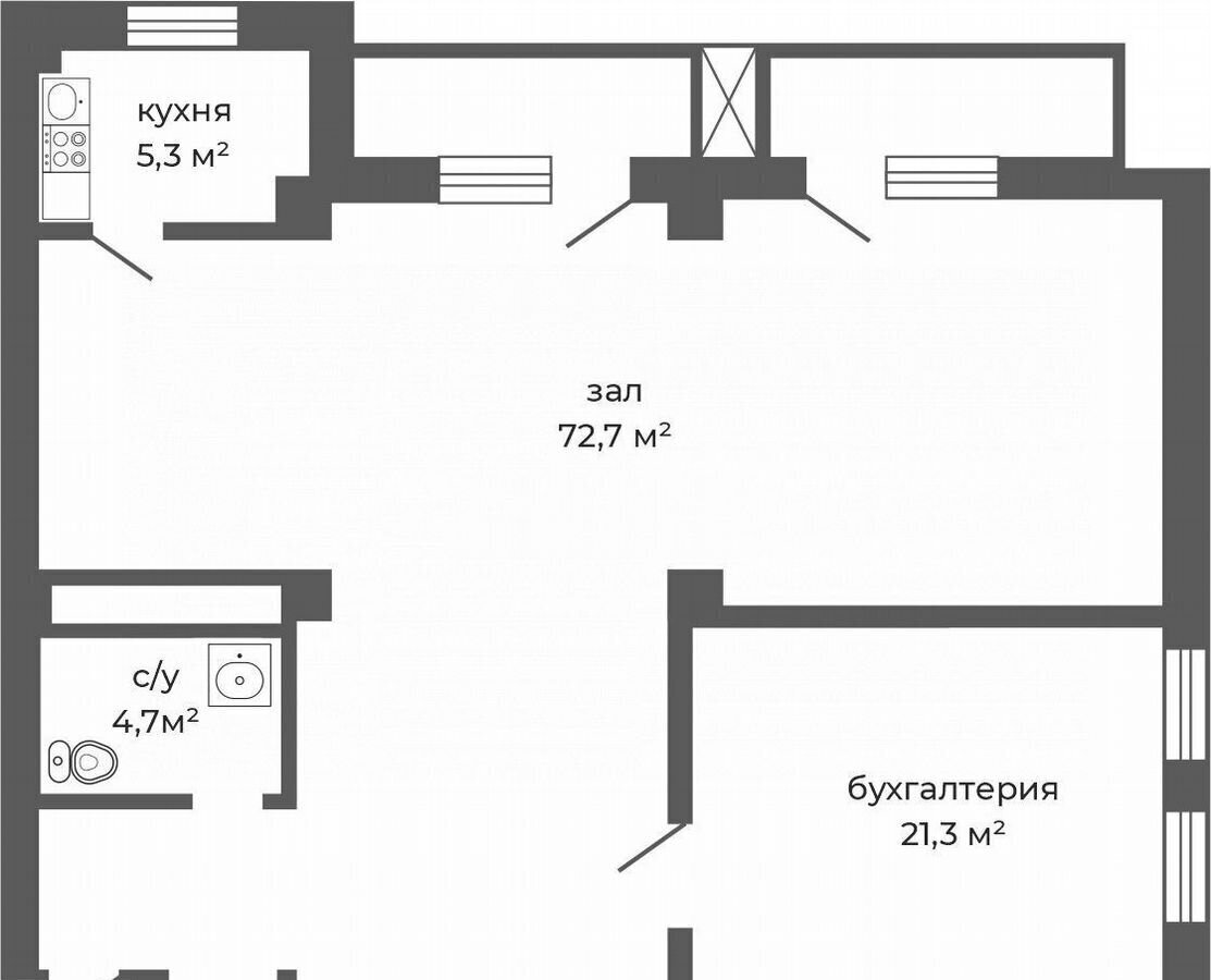 квартира г Челябинск р-н Центральный ул Лесопарковая 7г фото 23