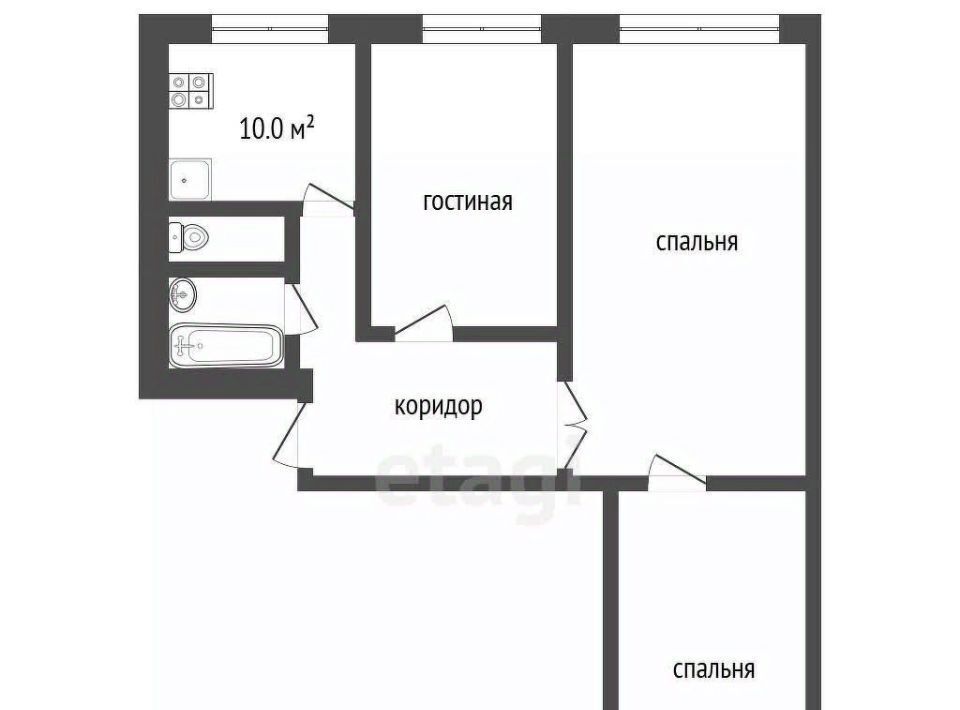квартира г Екатеринбург Машиностроителей ул Автомагистральная 5 фото 11
