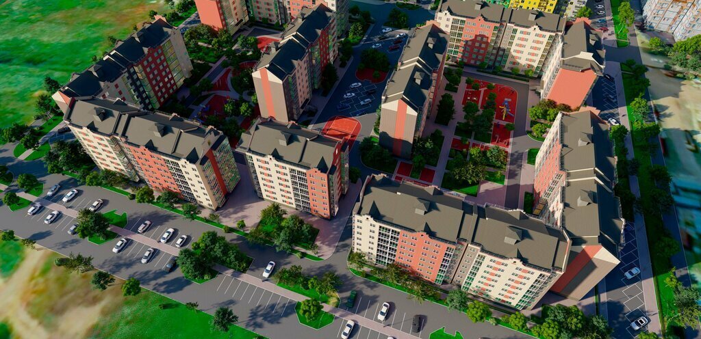 квартира г Краснодар р-н Прикубанский ЖК «Европа-Сити» фото 1