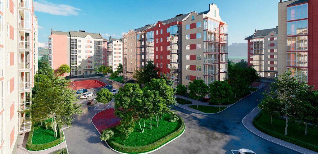 квартира г Краснодар р-н Прикубанский ЖК «Европа-Сити» фото 3