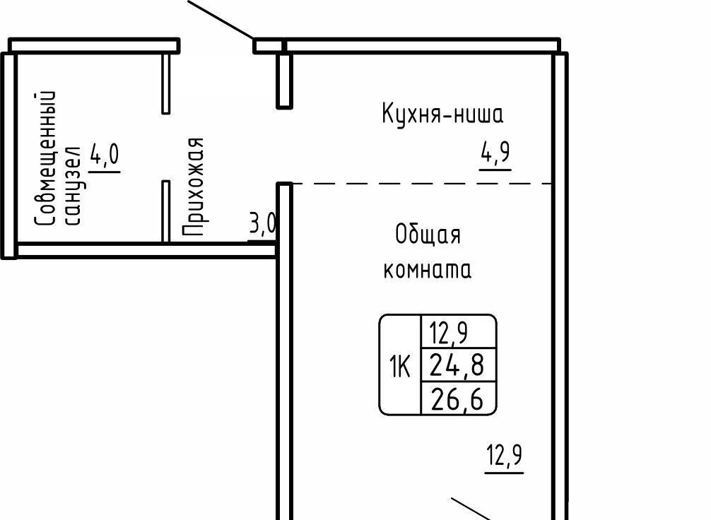квартира г Новосибирск метро Площадь Гарина-Михайловского ЖК «Самоцветы» фото 1