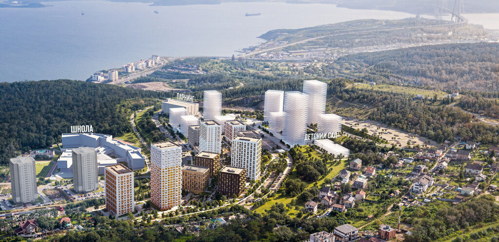 квартира г Владивосток р-н Первомайский ЖК Босфорский Парк 10 фото 2