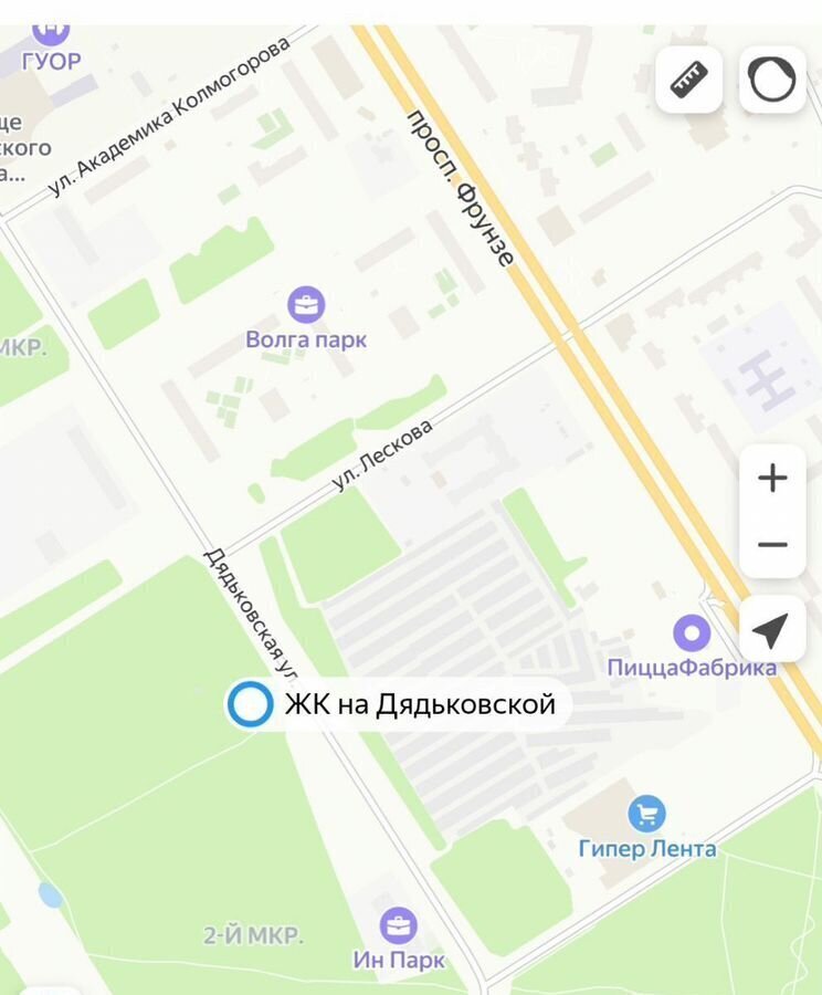 квартира г Ярославль р-н Фрунзенский ЖК на Дядьковской МКР №2, з/у 28 фото 10