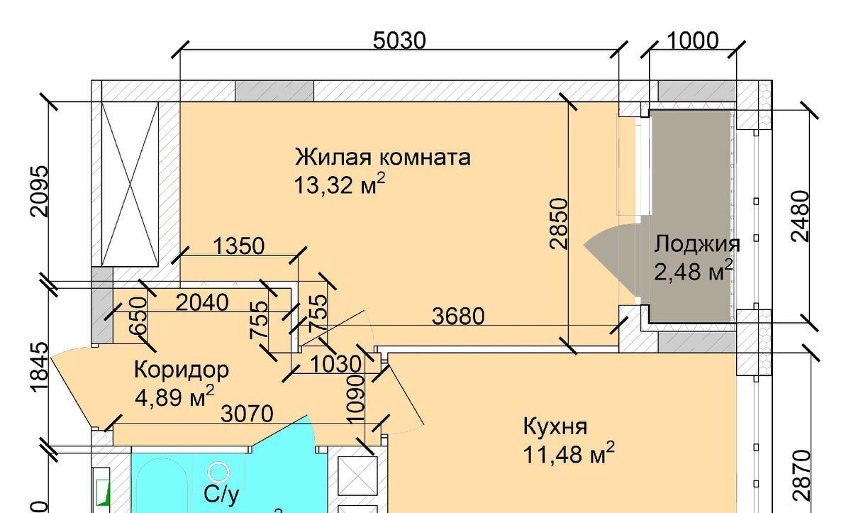 квартира г Кемерово р-н Заводский ул Дружбы 9 фото 2