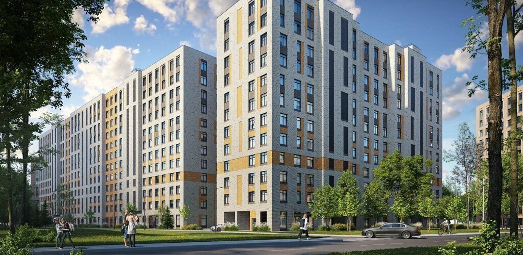 квартира г Санкт-Петербург метро Новочеркасская ЖК «ЛСР. Большая Охта» округ Большая Охта фото 4