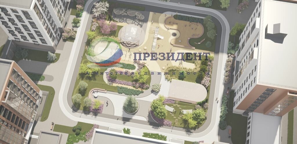 квартира г Нижний Новгород р-н Советский Горьковская жилой комплекс Резиденция фото 12