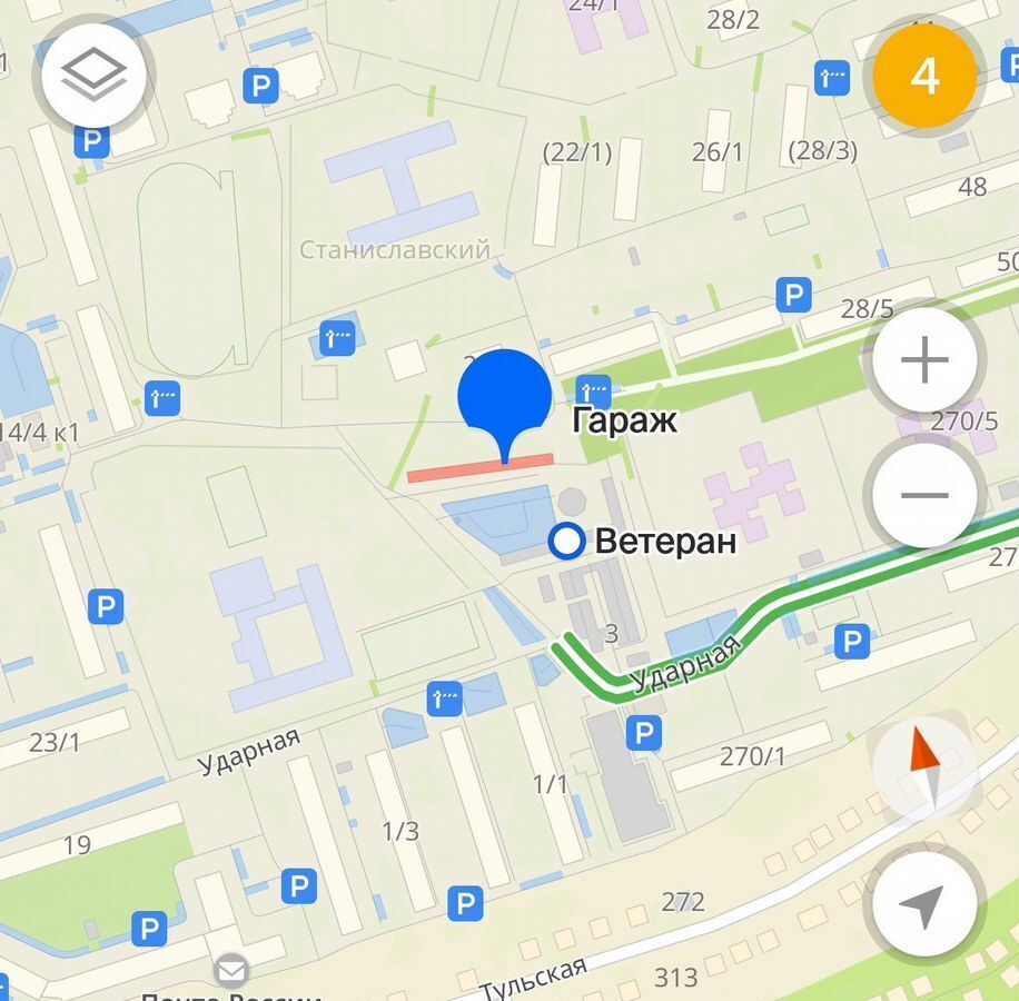 гараж г Новосибирск р-н Ленинский Станиславский жилмассив Площадь Маркса фото 1