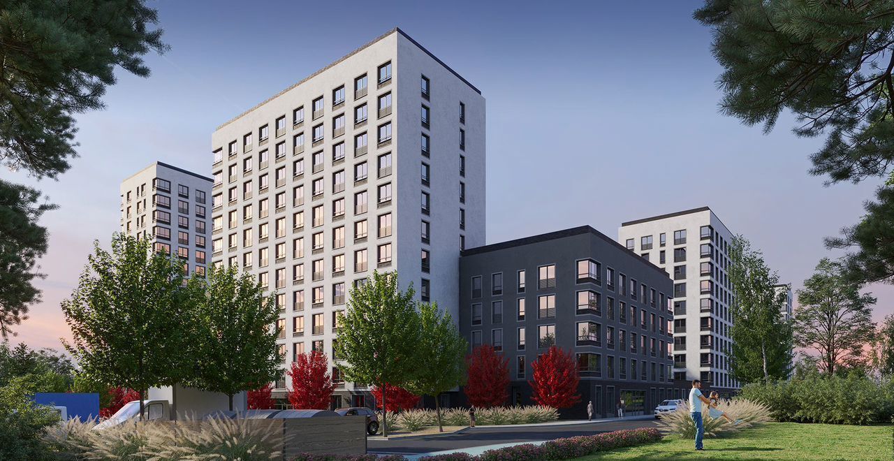 квартира г Смоленск р-н Ленинский ш Краснинское 4 блок-секция 1, 2, 3 фото 4