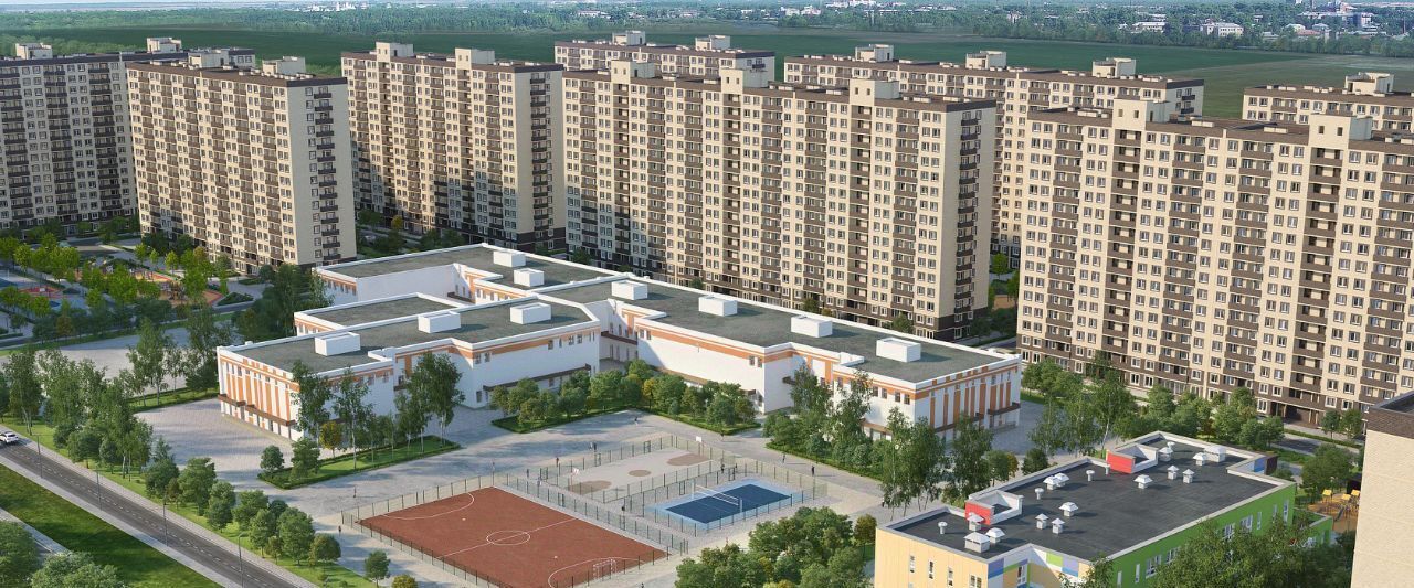 квартира г Краснодар р-н Прикубанский ул им. лётчика Позднякова 2к/15 ЖК «Дыхание» фото 5