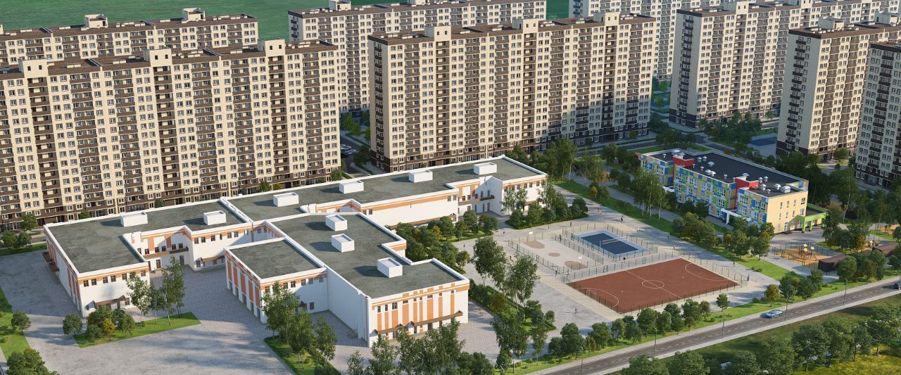 квартира г Краснодар р-н Прикубанский ул им. лётчика Позднякова 2к/15 ЖК «Дыхание» фото 9