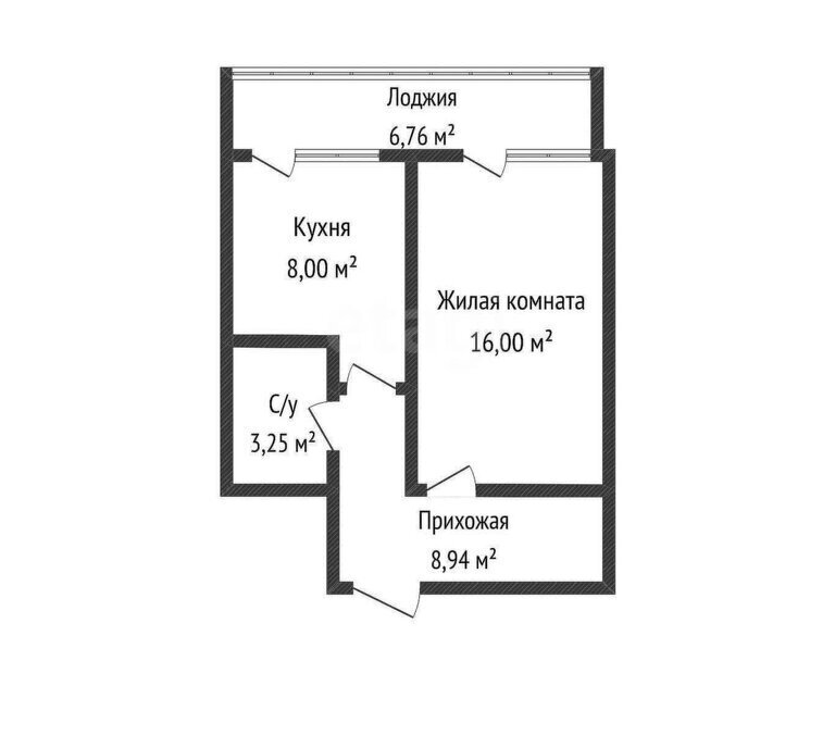 квартира г Краснодар р-н Прикубанский ул Круговая 4вк/5 фото 5