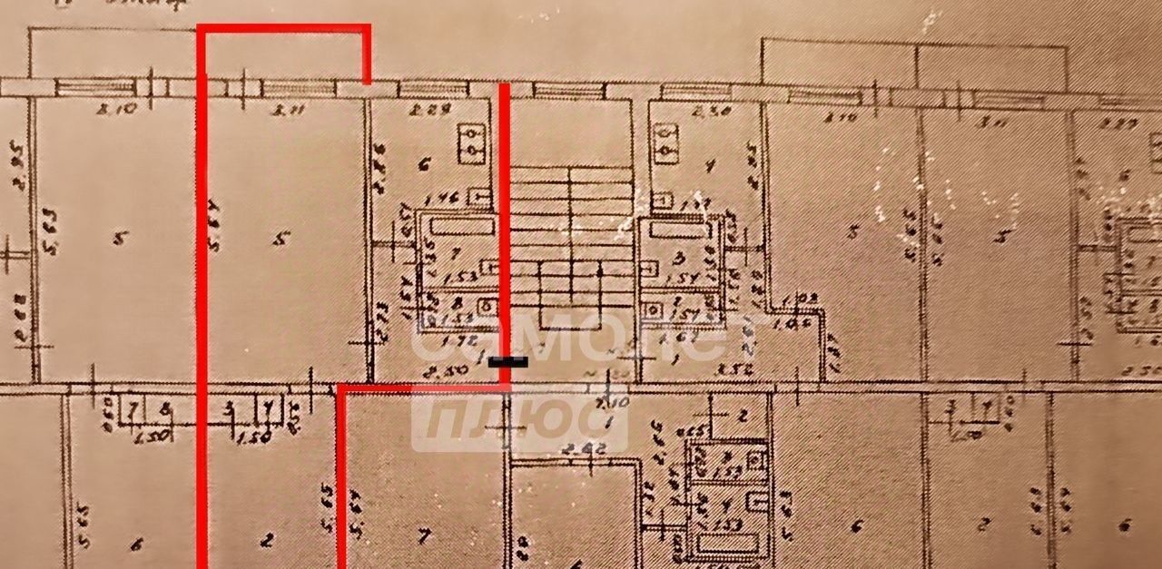 квартира г Липецк р-н Октябрьский ул Рубена Ибаррури 3 фото 2