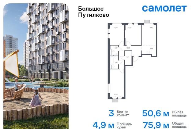 д Путилково ЖК «Большое Путилково» 28 Пятницкое шоссе фото