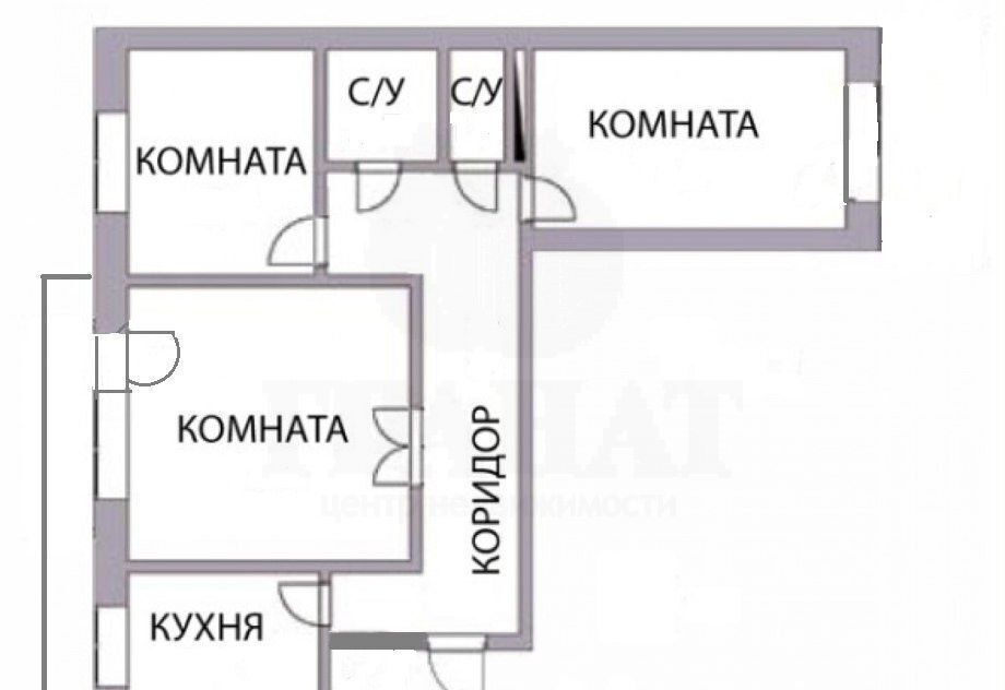 квартира г Екатеринбург Чкаловская ул Фурманова 125 фото 3