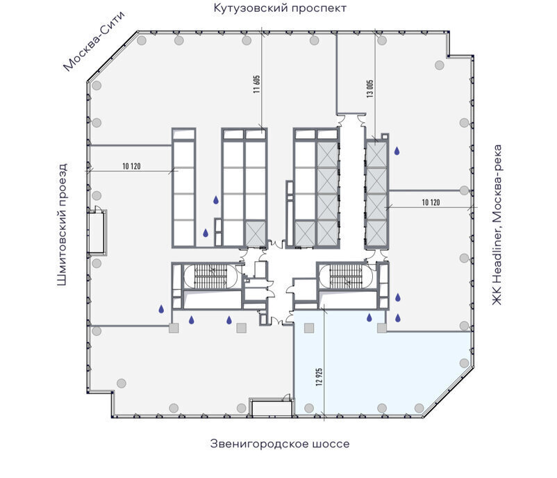 офис г Москва метро Тестовская проезд Шмитовский 37с/1 фото 4