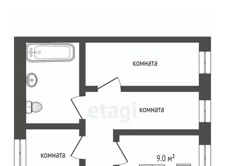 квартира г Муром ул Амосова 31а фото 2