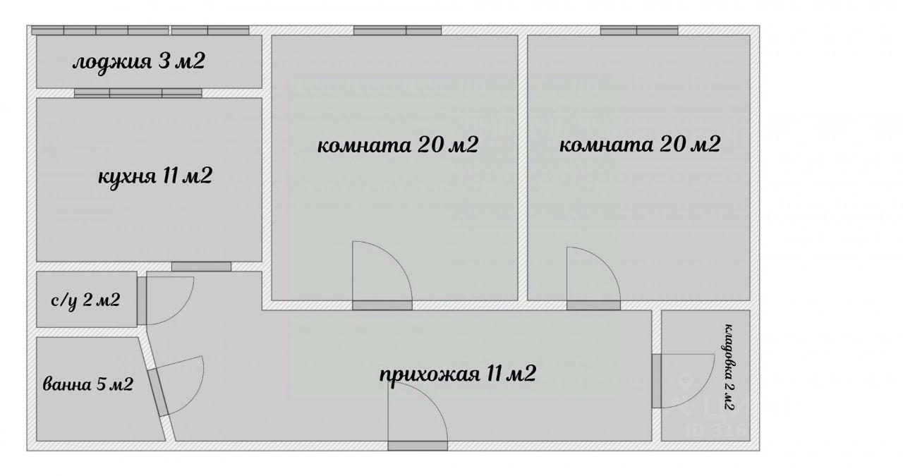 квартира г Люберцы п Калинина Ухтомская, 50 фото 25