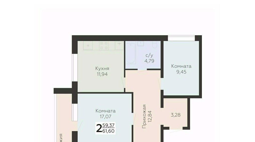 квартира г Самара п Мехзавод кв-л 3-й 8 Юнгородок фото 1