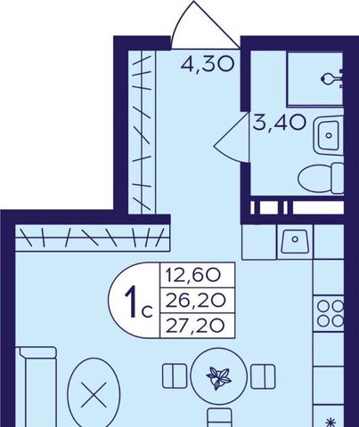 мкр Железнодорожный Центр-2 Железнодорожная, 4-й кв-л фото